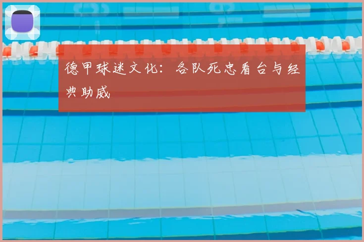 德甲球迷文化：各队死忠看台与经典助威